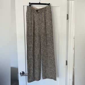 Chloe Tweed Printed Pants Size 34